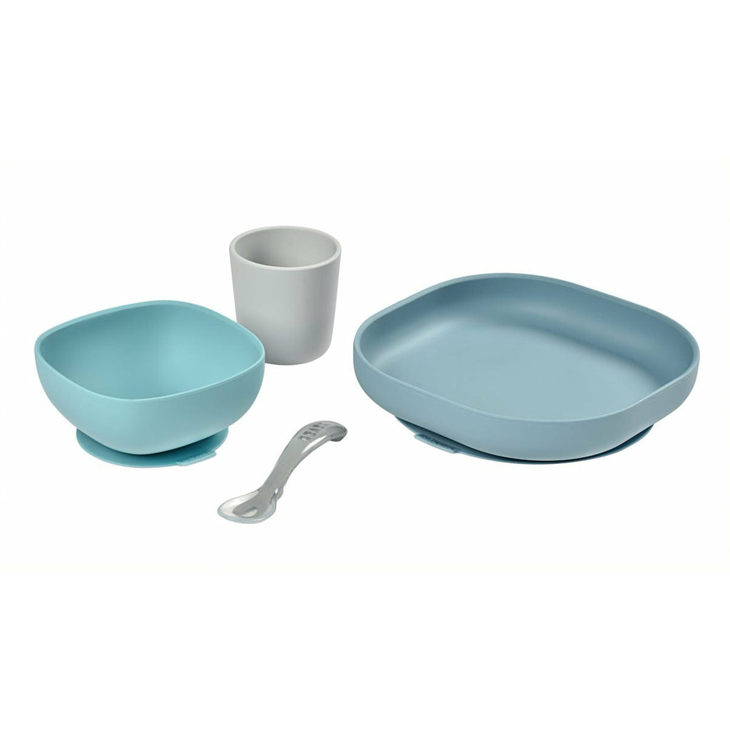 Beaba Silicone Meal Set Of 4 Jungle Age- 4 Months & Above