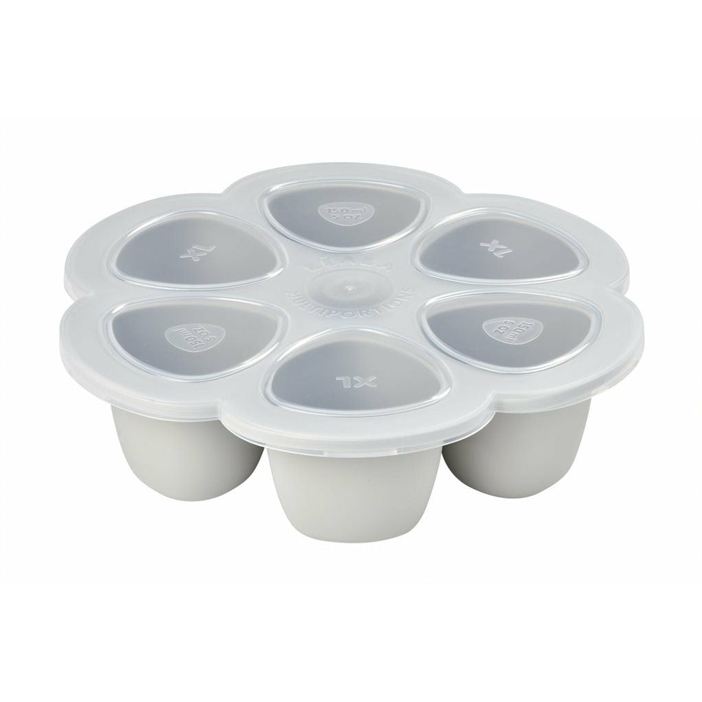 Beaba Silicone Multiportions 6 X 150Ml Light Mist Age- 4 Months & Above