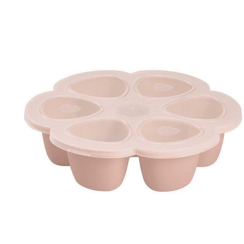 Beaba Silicone Multiportions 6 x 90ml Age 4m+ Old Pink