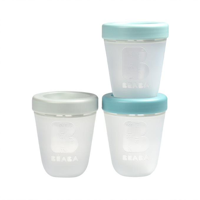 Beaba Silicone Portions Set of 3 Age 4m+ Jungle