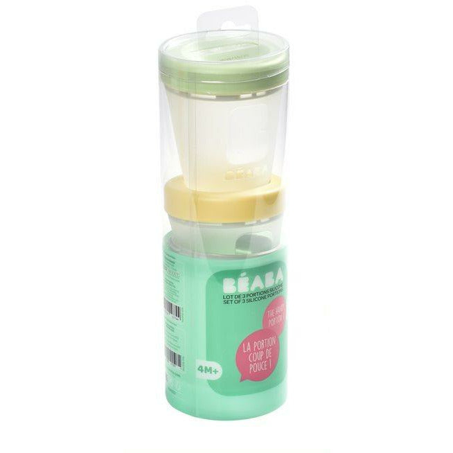 Beaba Silicone Portions Set of 3 Age 4m+ Spring