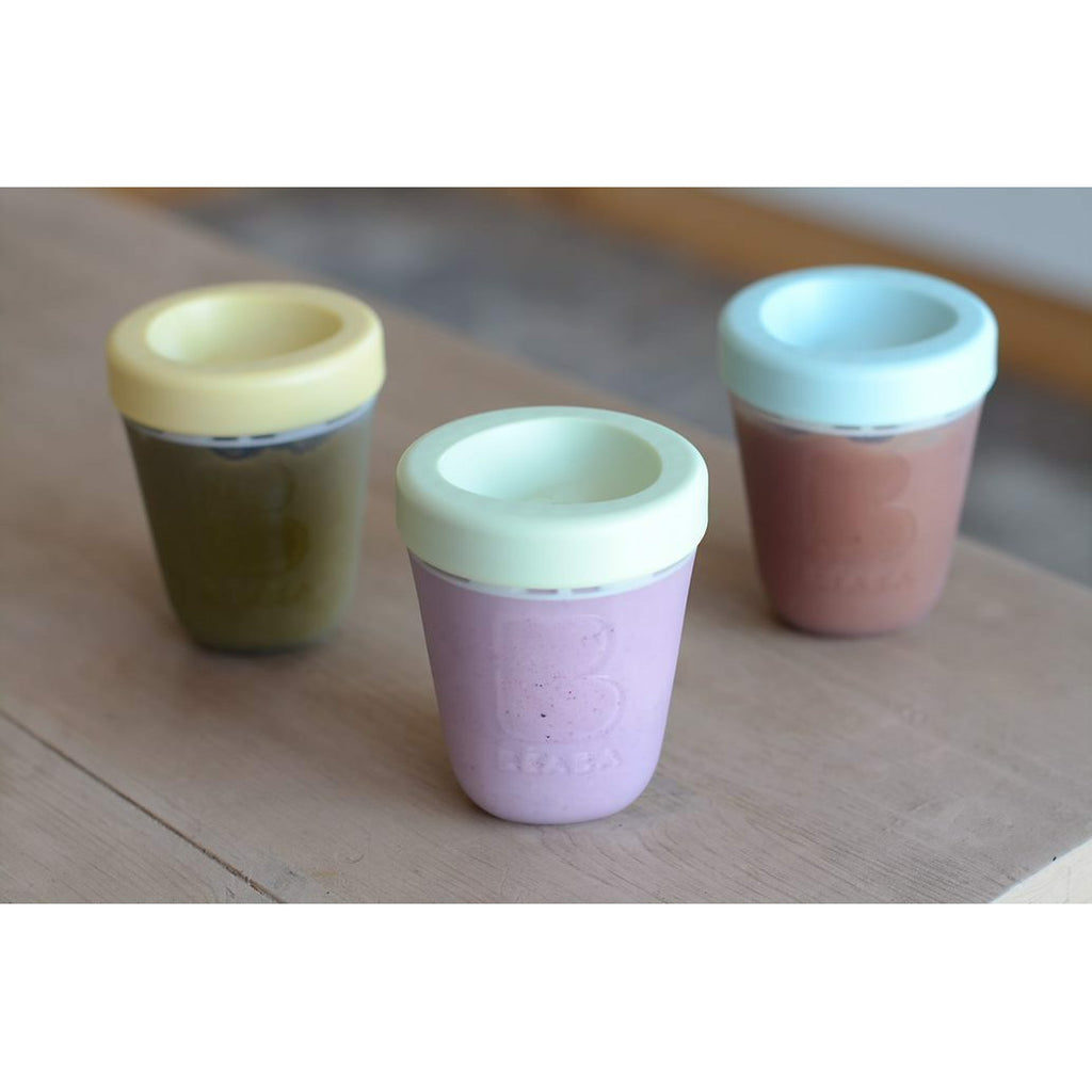 Beaba Silicone Portions Set of 3 Age 4m+ Spring