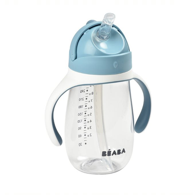 Beaba Straw Cup Windy Blue Age- 8 Months & Above
