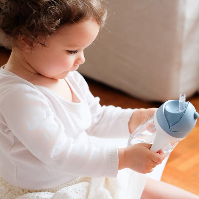 Beaba Straw Cup Windy Blue Age- 8 Months & Above