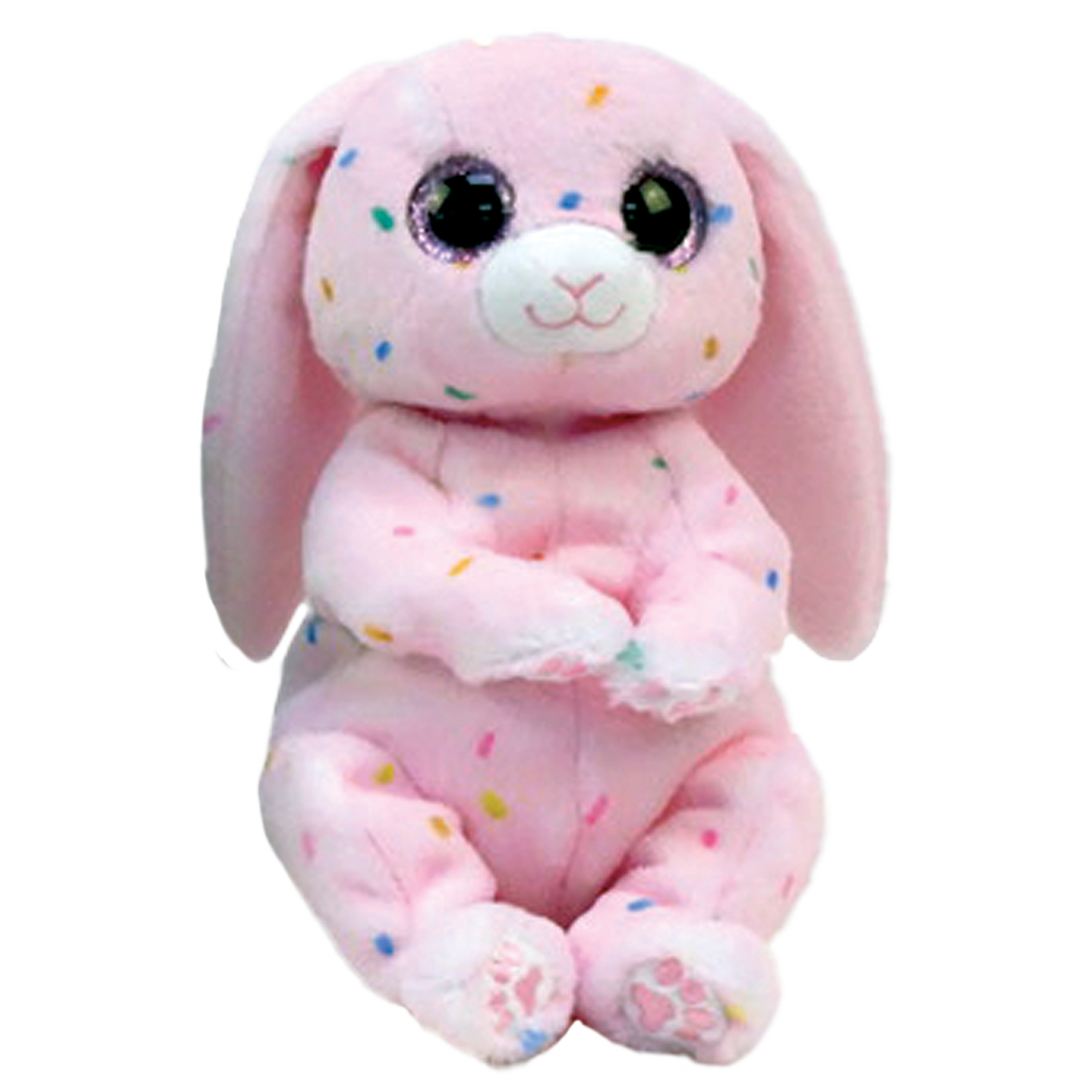 Ty Beanie Bellies Bunny May Pink Regular Age Newborn Above
