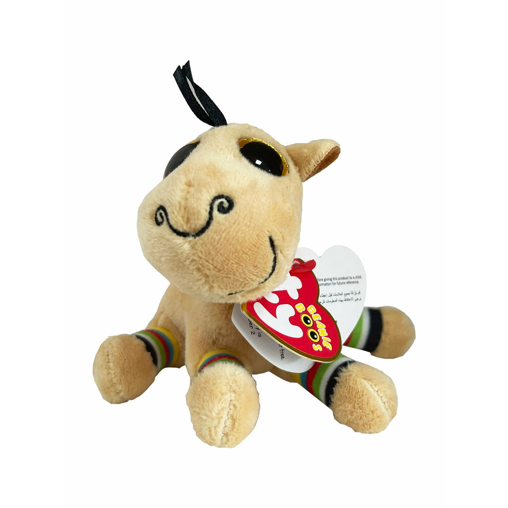 Beanie Boos Camel Jamal Brown Clip Age-Newborn & Above