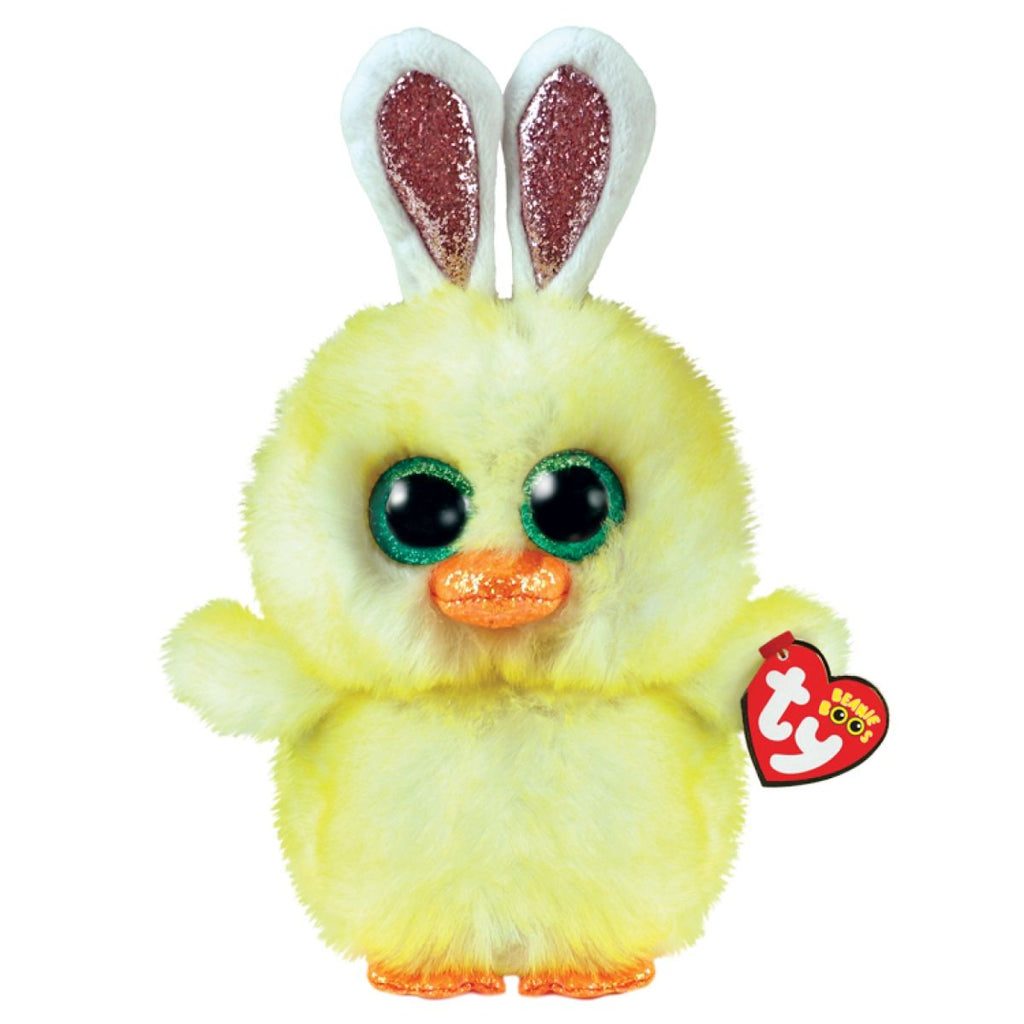 Beanie Boos Chick Coop W/Ears Yellow Regular Age-Newborn & Above