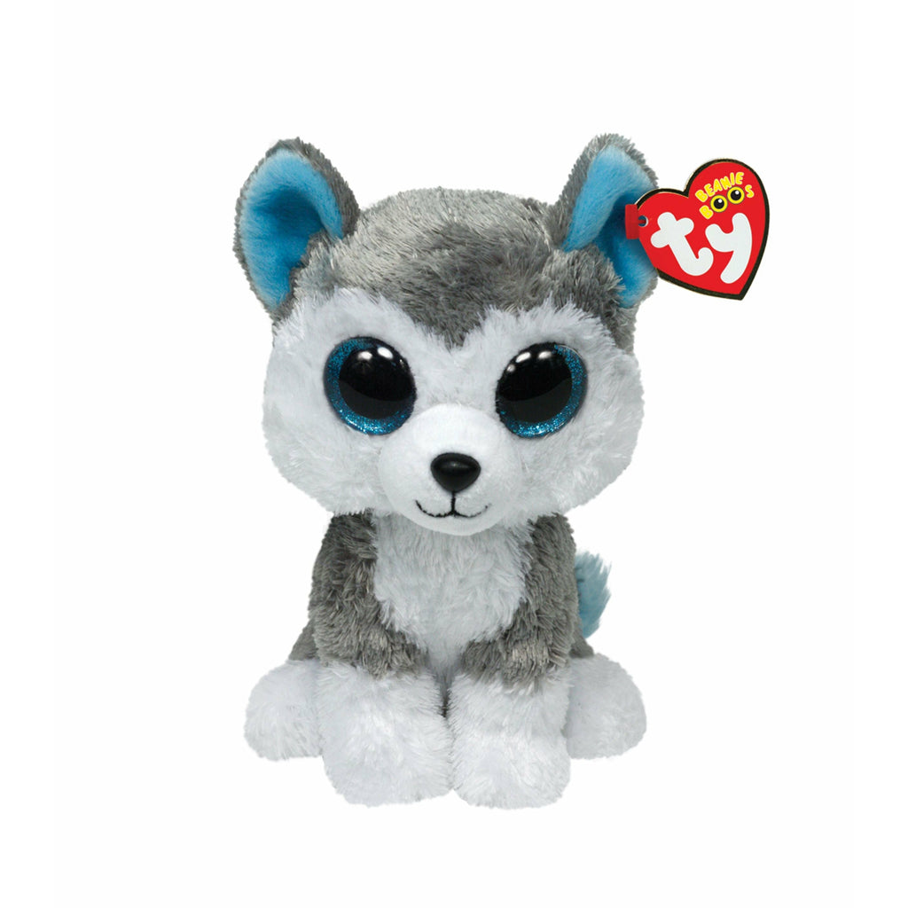 Beanie Boos Dog Slush Husky Medium 9 Inch Age-Newborn & Above