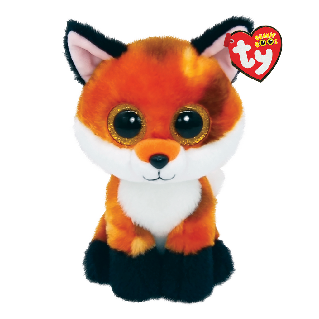 Beanie Boos Fox Meadow Orange Regular 6 Inch Age-Newborn & Above