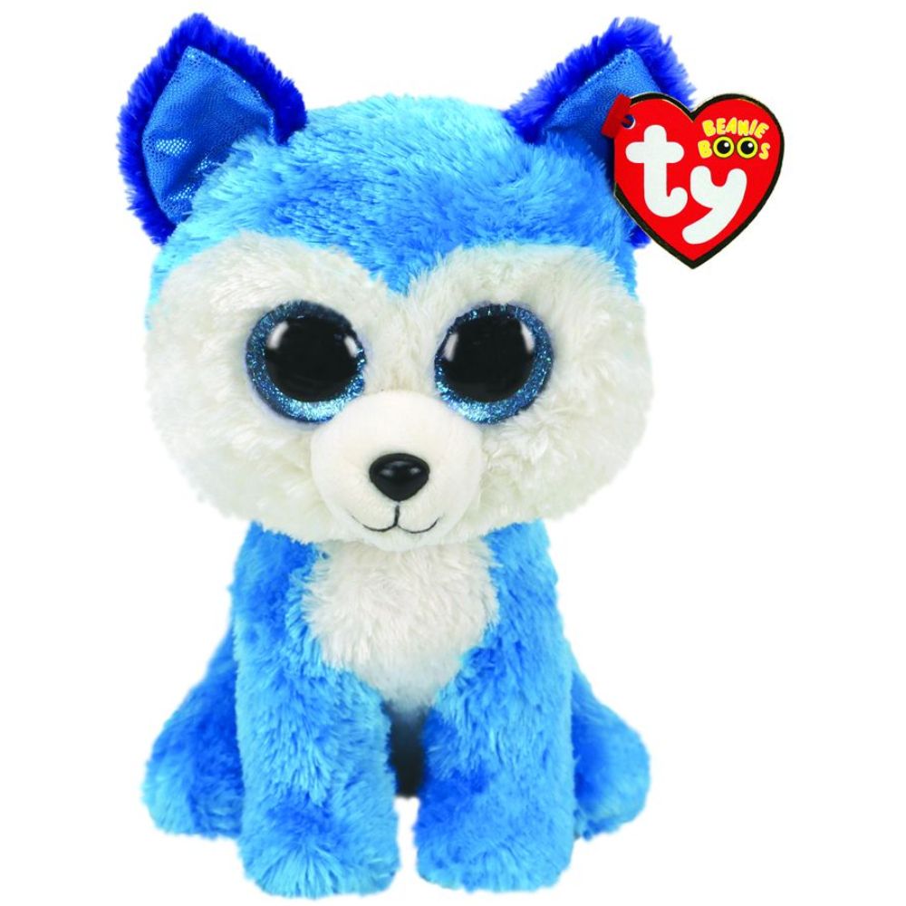 Beanie Boos Husky Prince Blue Regular 6 Inch Age-Newborn & Above