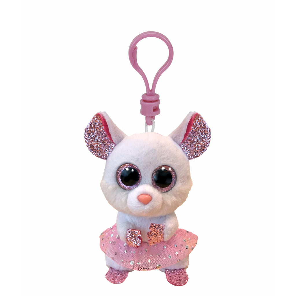 Beanie Boos Mouse Nina Balerina Clip 3 Inch Age-3 Years & Above