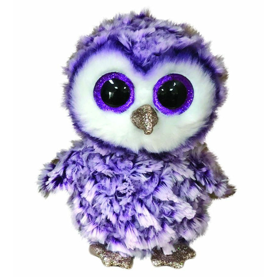 Beanie Boos Owl Moonlight Purple Regular 6 Inch Age-Newborn & Above