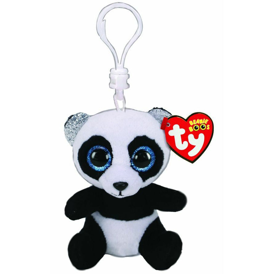 Beanie Boos Panda Bamboo Black &White Clip 3Inch Age-3 Years & Above