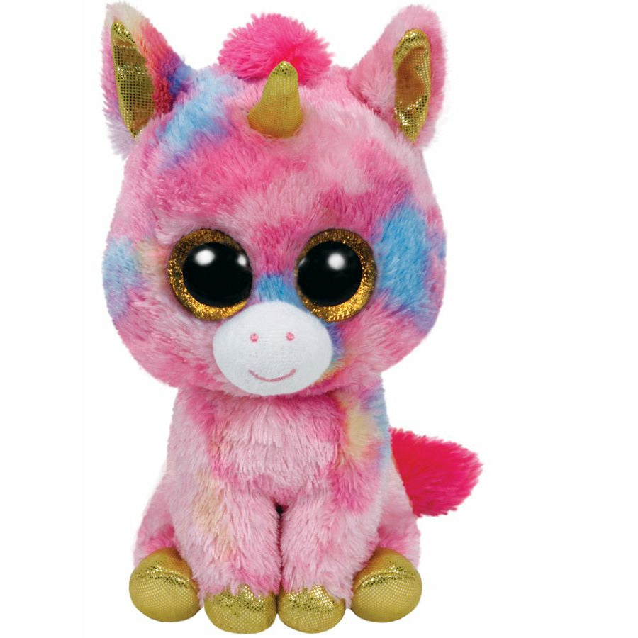Beanie Boos Unicorn Fantasia Pink Regular6 Inch Age-Newborn & Above