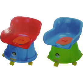 Bear Club Baby Potty with Wheels Assorted Multicolor Age- 6 Months & Above