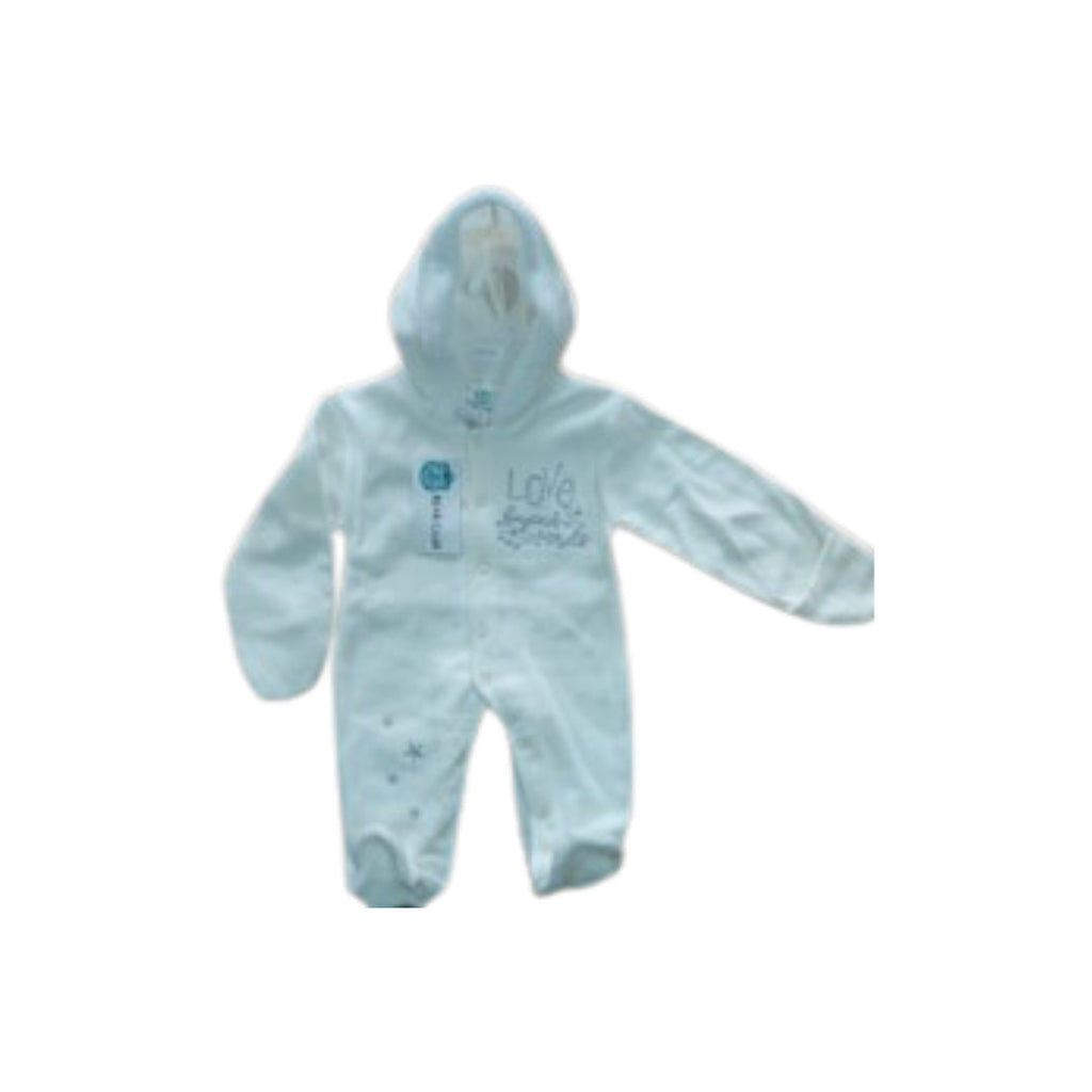 Bear Club Infant Romper 100% Polyester MP105 Age- Newborn to 12 Months