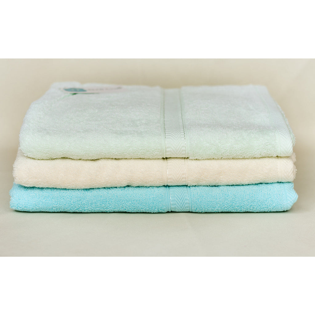 Bear Club Infant Solid Towel  Assorted Age-Newborn & Above