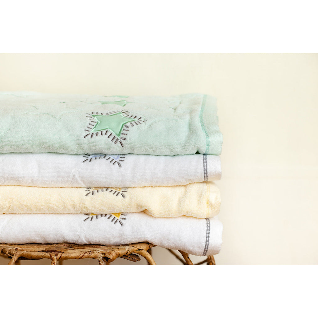 Bear Club Infant Star Printed Towel Assorted Age-Newborn & Above