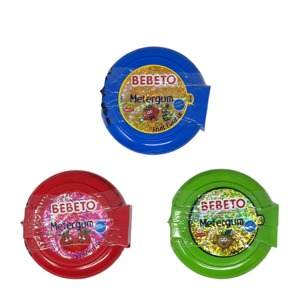 Bebeto Meter Gum Mix with Stand 40g Assorted Age- 3 Years & Above