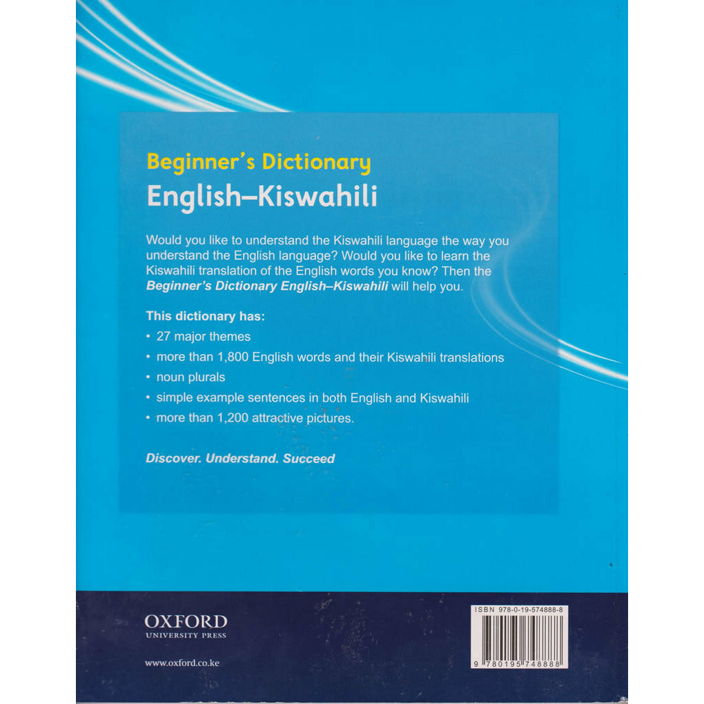 Beginner's Dictionary English - Kiswahili