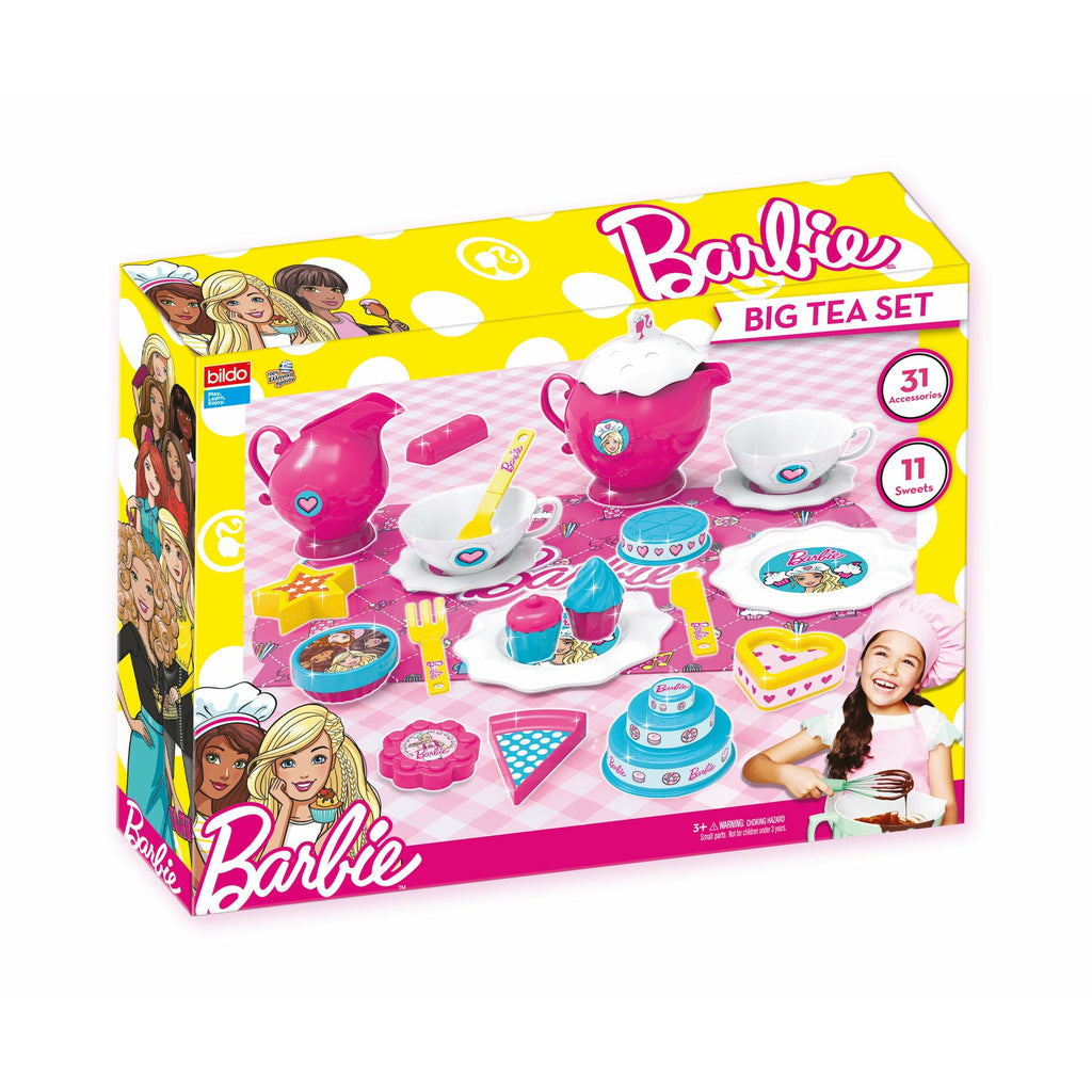 Barbie Big Tea Set Multicolor Age-3 Years & Above