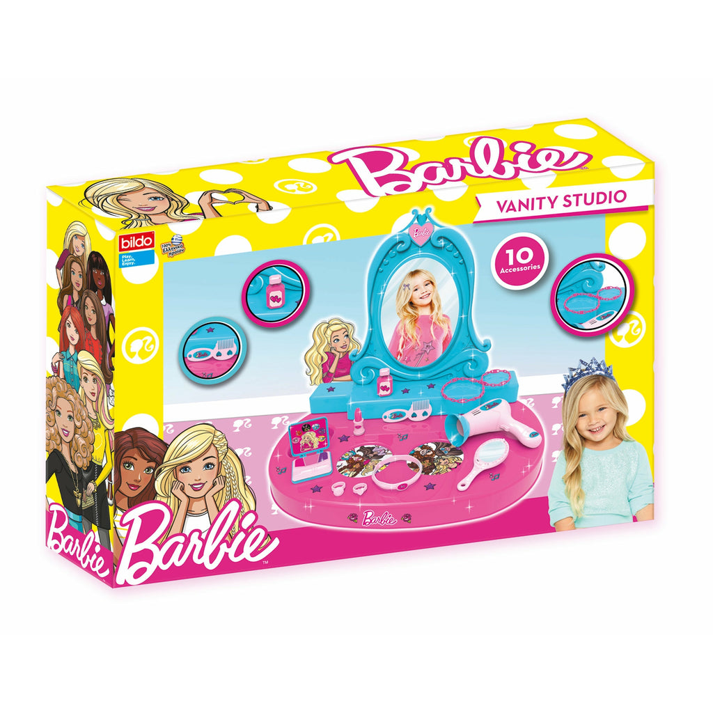 Bildo Barbie Medium Vanity Multicolor Age-3 Years & Above