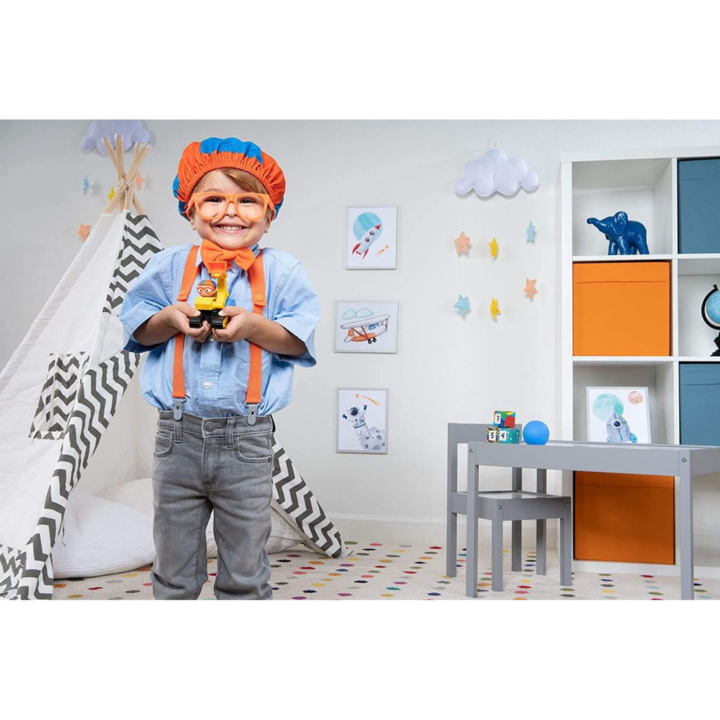Blippi Be Like Blippi Role Play Dress Orange Age- 3 Years & Above