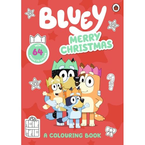 Bluey: Merry Christmas A Colouring Book Age-3 Years & Above