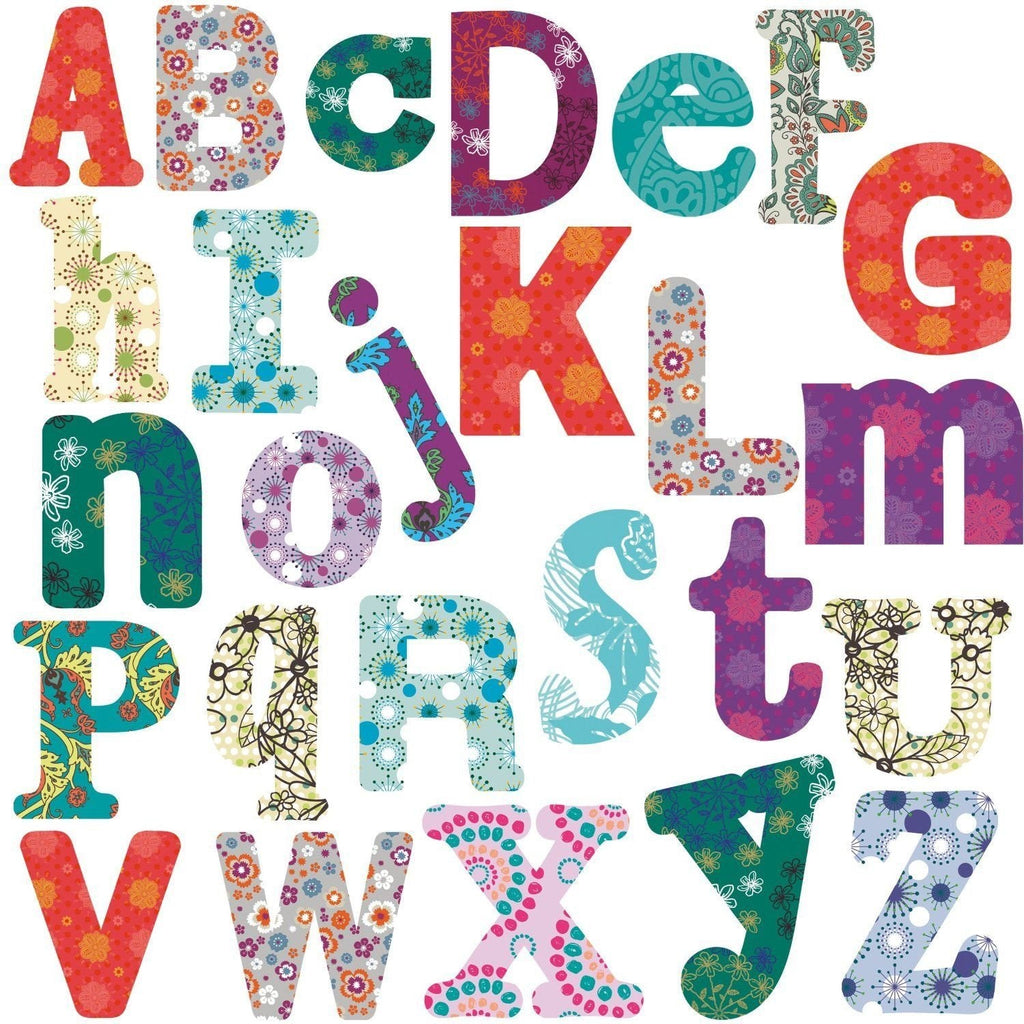 Roommates Boho Letters Kids