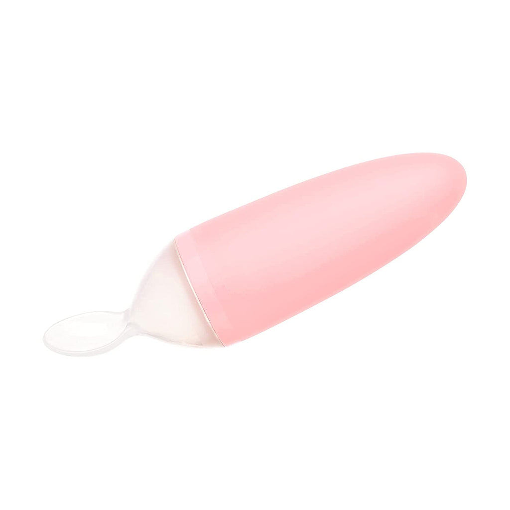 Tomy Boon SQUIRT Spoon Blush Pink Age-6 Months & Above