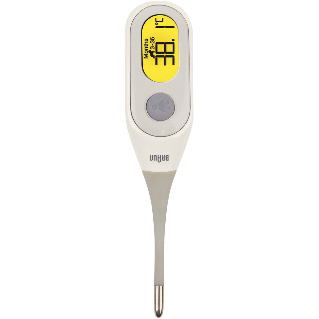 Braun Age Precision Digital Thermometer Stick White Age- Newborn & Above