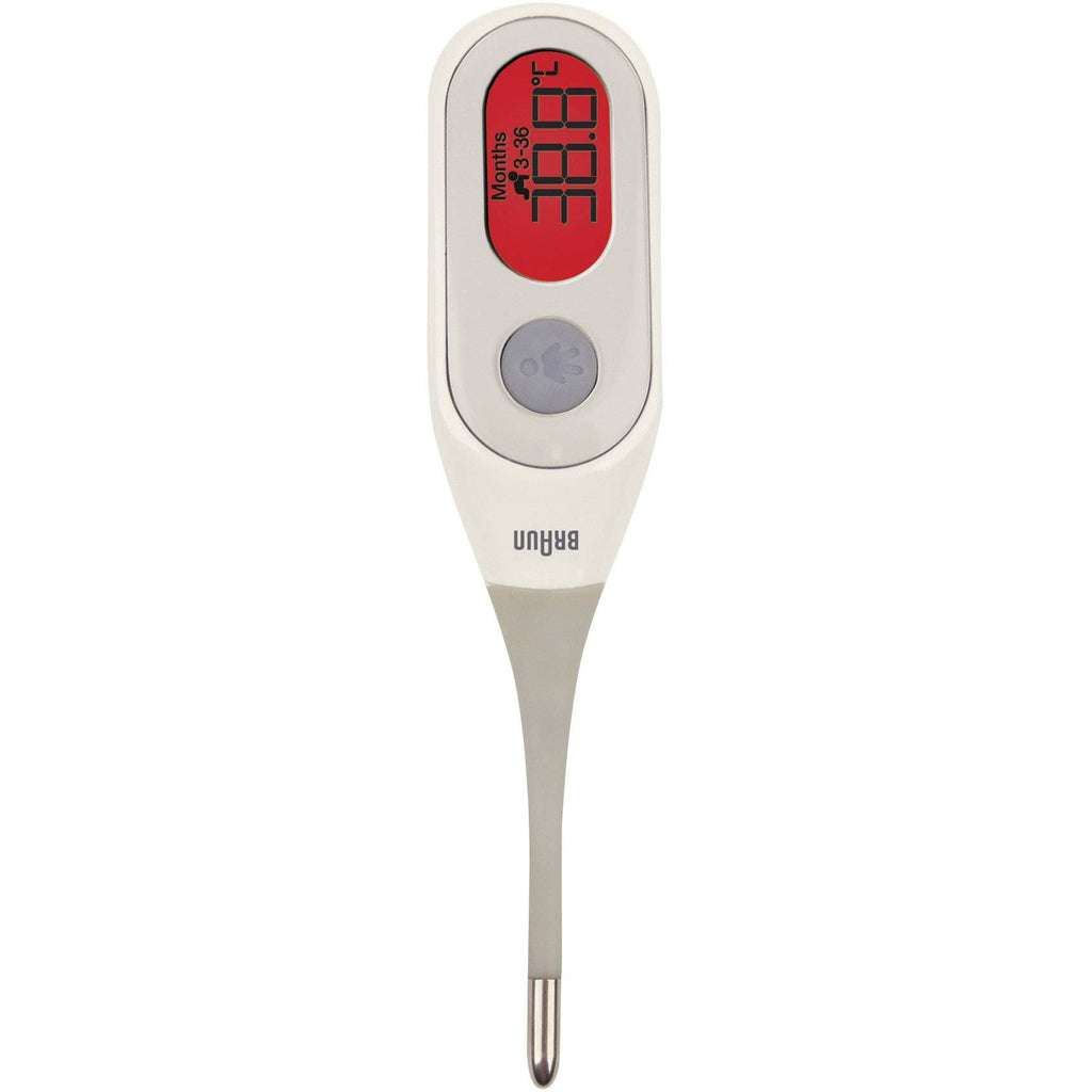 Braun Age Precision Digital Thermometer Stick White Age- Newborn & Above