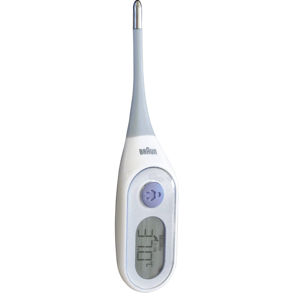 Braun Age Precision Digital Thermometer Stick White Age- Newborn & Above