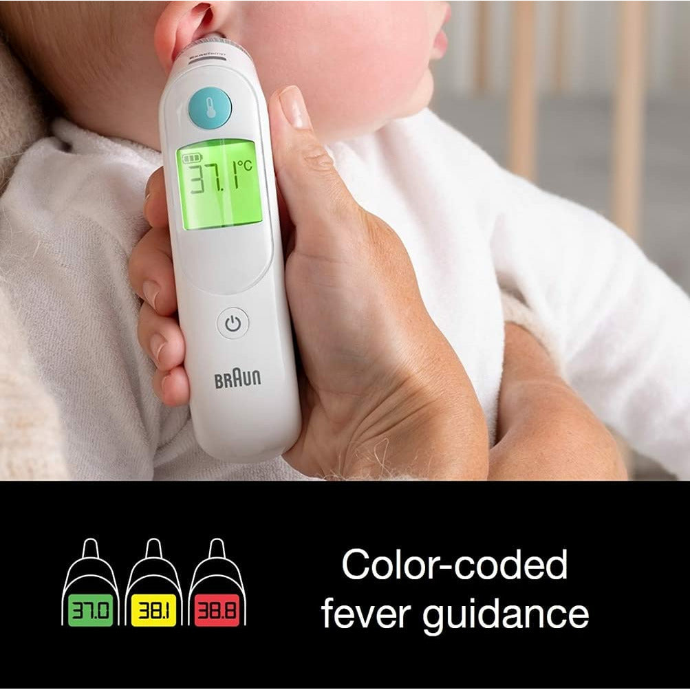 Braun ThermoScan 6 Ear Thermometer Clear Age-Newborn & Above