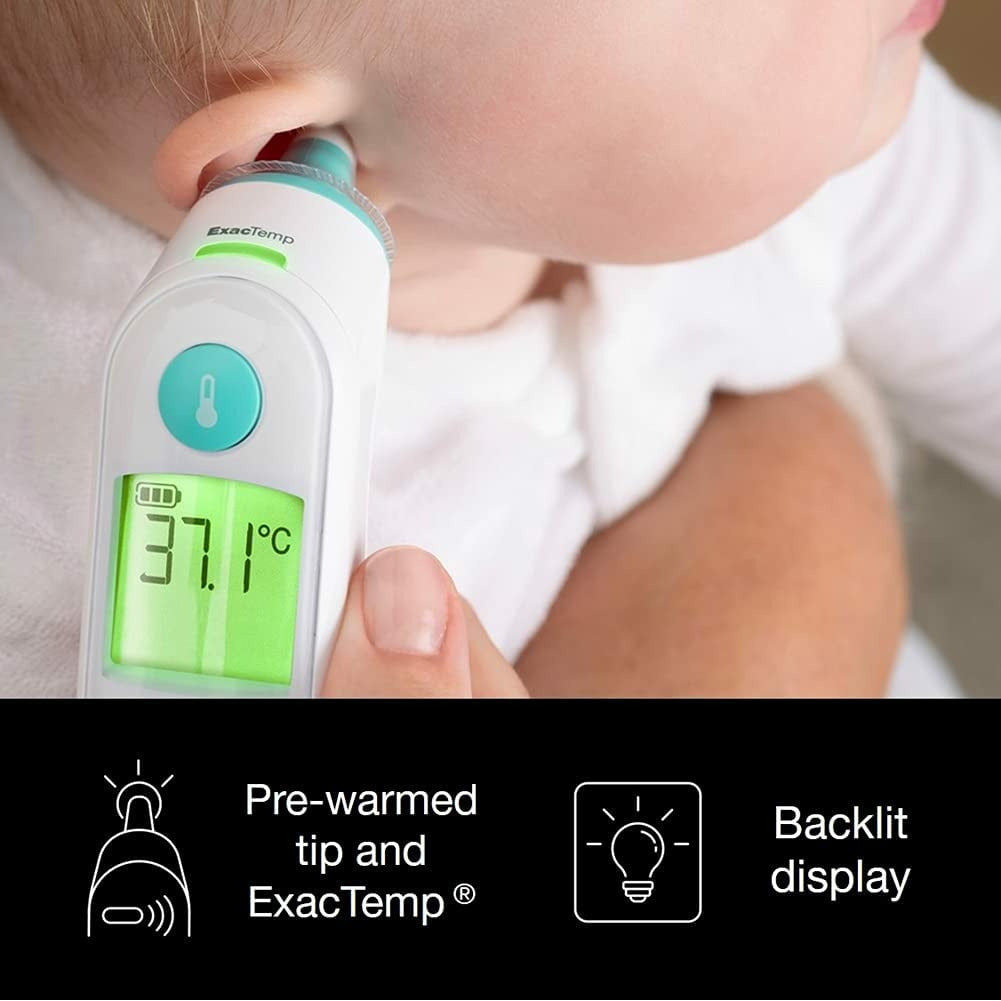 Braun ThermoScan 6 Ear Thermometer Clear Age-Newborn & Above