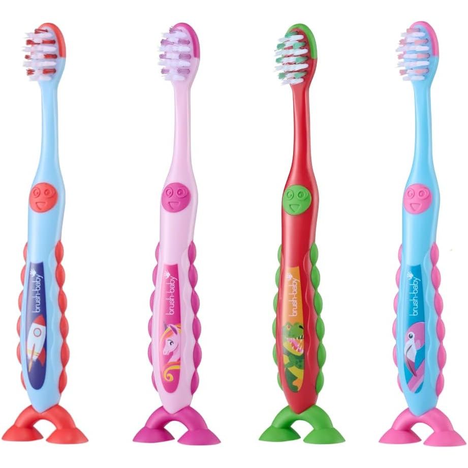 Brush Baby Floss Brush Assorted Multicolor Age- 3 Years to 6 Years