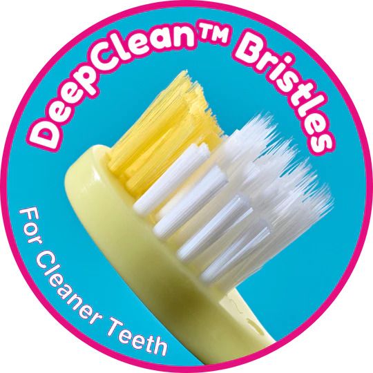Brush Baby Floss Brush Multicolor Age- Newborn to 3 Years