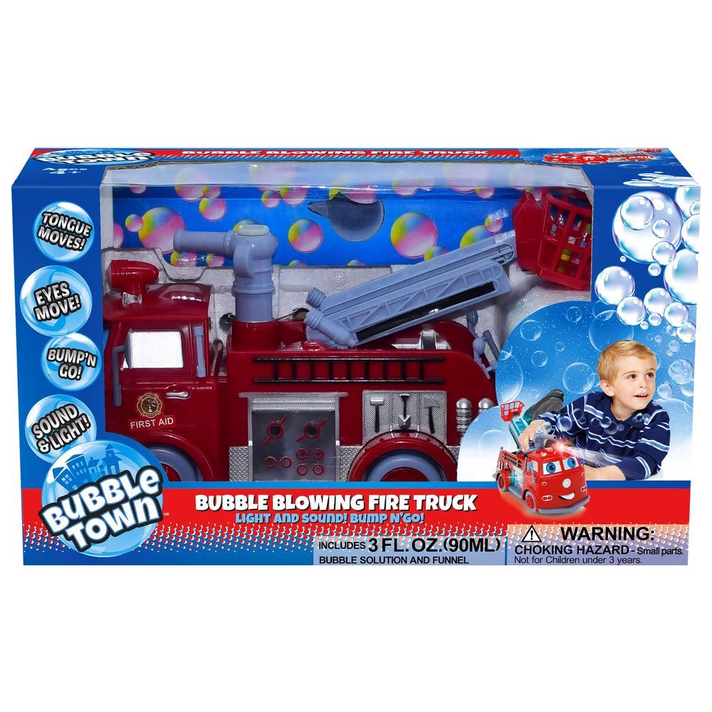 Bubble Blowing Fire Truck Age-4 Years & Above