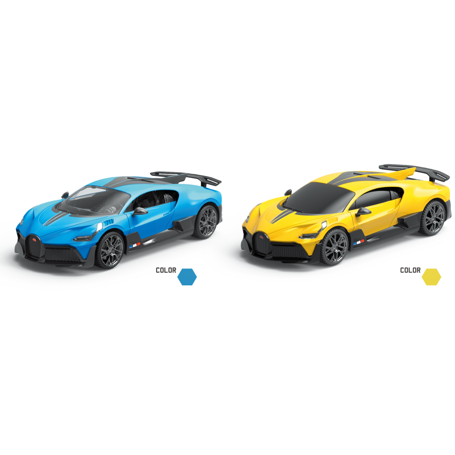 Bugatti Divo with 1 24 Scale Toy Car with Remote Control Assorted Age 5 Years Above Peekaboo
