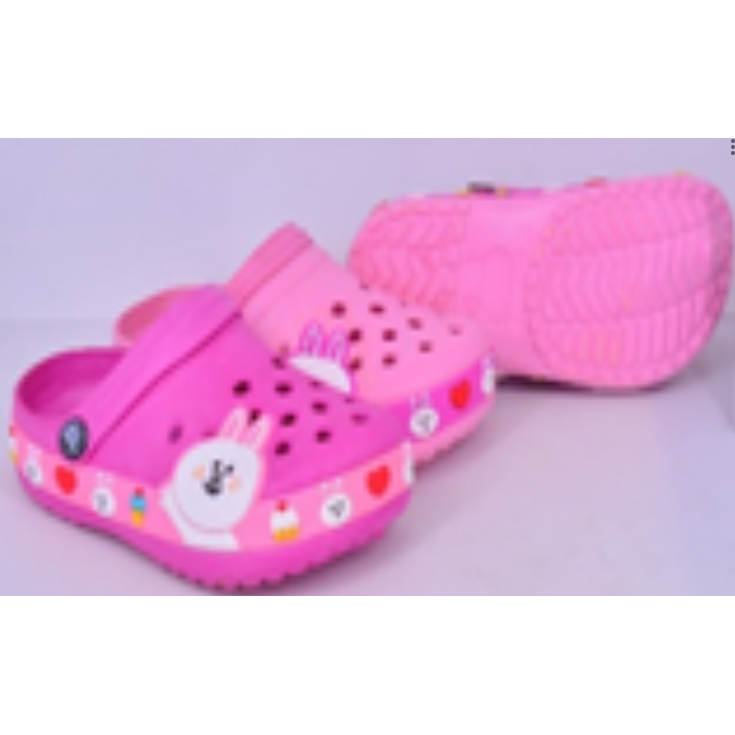 Bunny Crocs Kids Shoes CHP389 Assorted Multicolor Age- 3 Years & Above