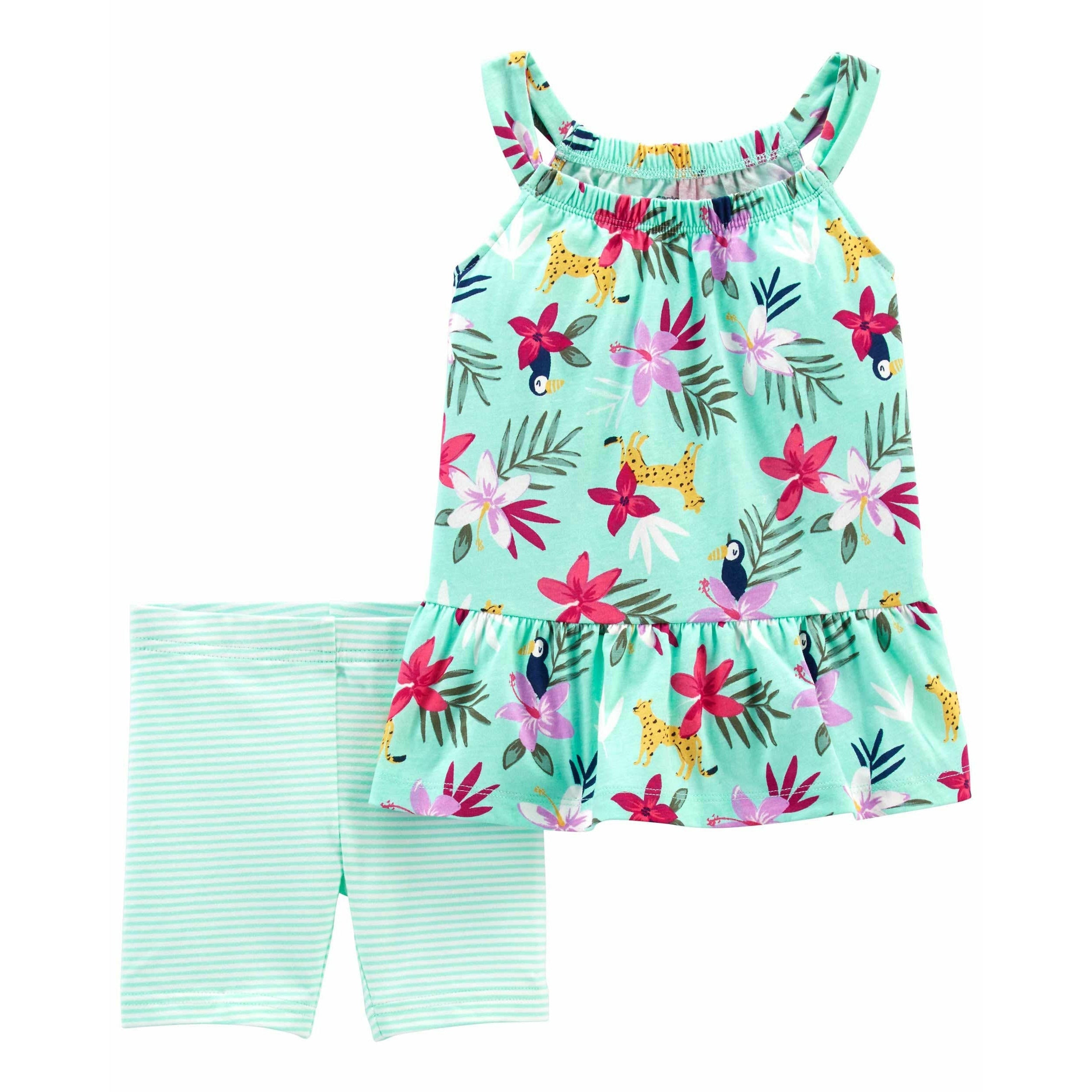 Carters girls bike shorts discount