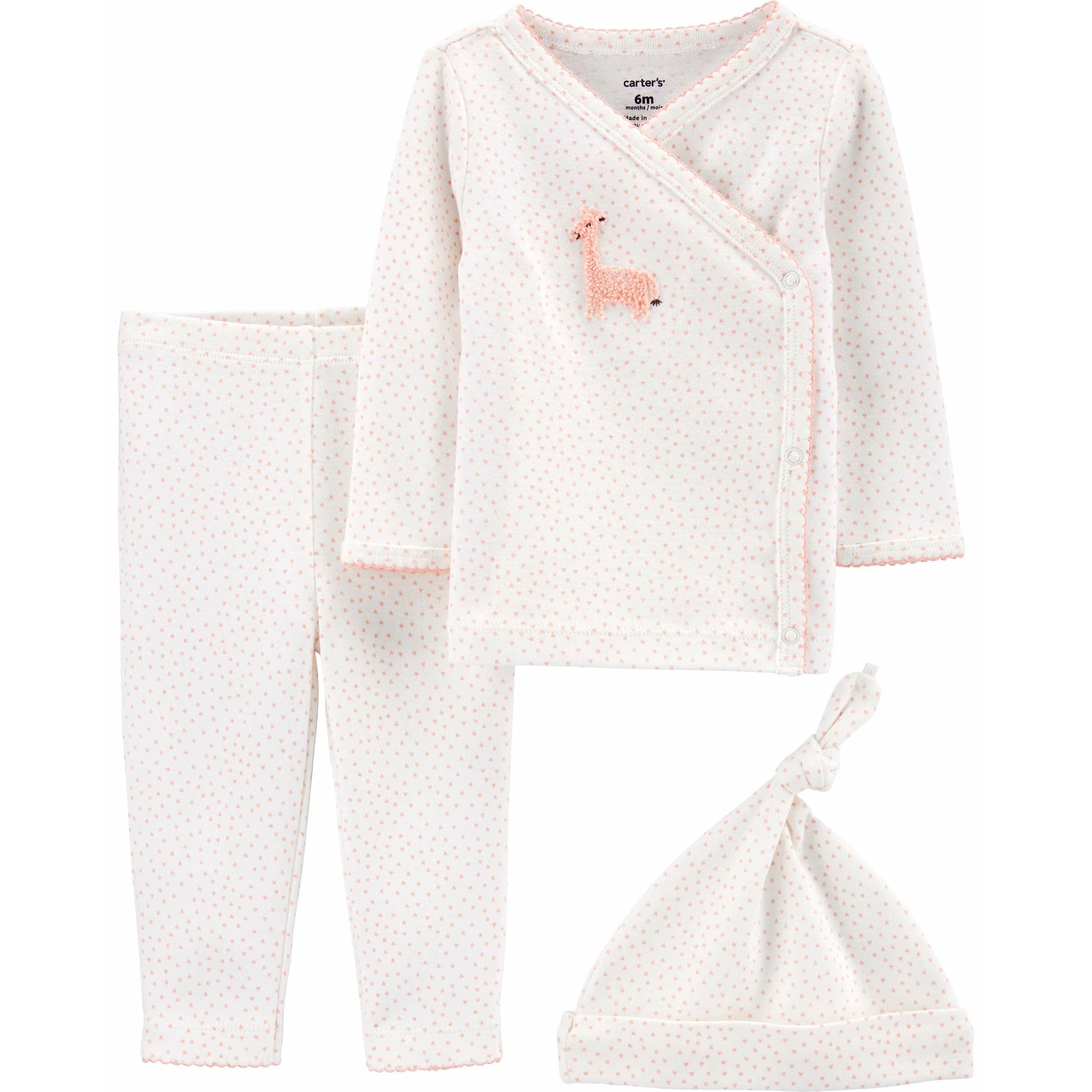 Carter s 3 Piece Babysoft Take Me Home Set Girl White 17583010