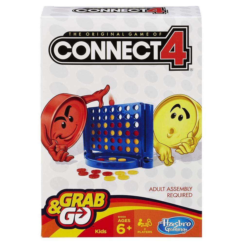 Hasbro Connect 4 Grab and Go Game 6Y+
