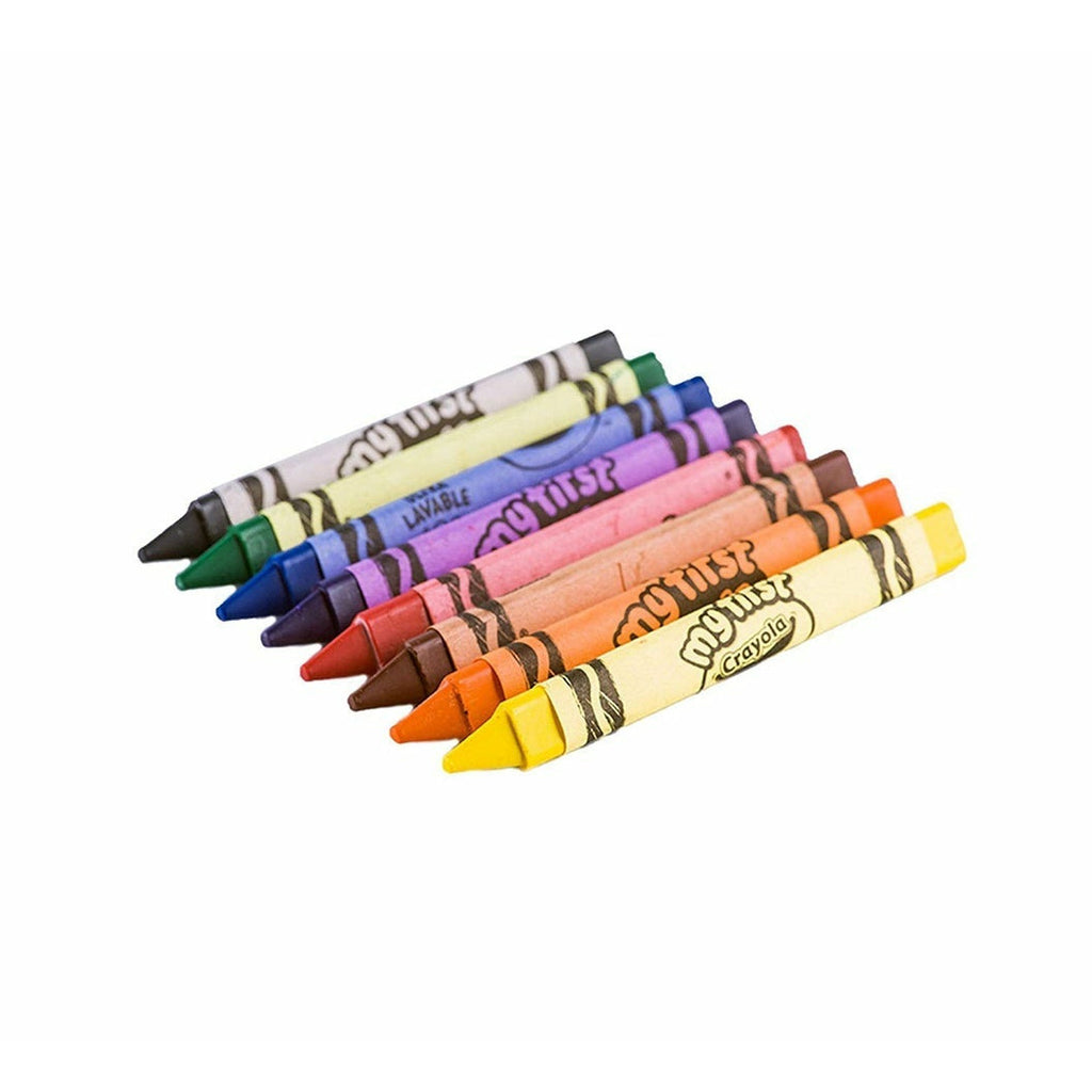 Crayola My First Traingular Crayons Stage 2, 8 Pieces