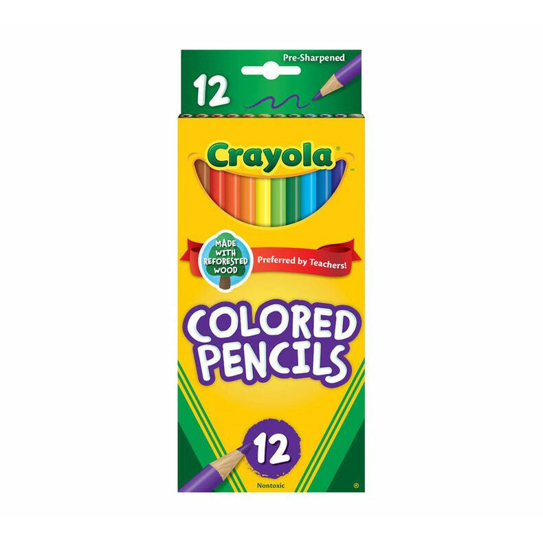 Crayola Colored Pencils 12 Long Pencils Unisex