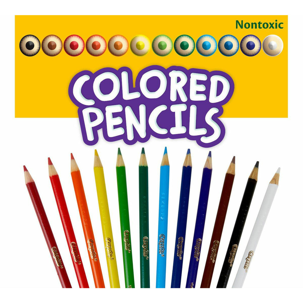 Crayola Colored Pencils 12 Long Pencils Unisex