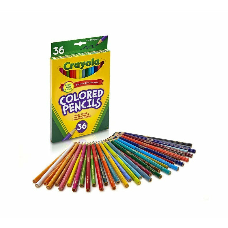 Crayola Colored Pencil 36 Short-Length Pencils Unisex
