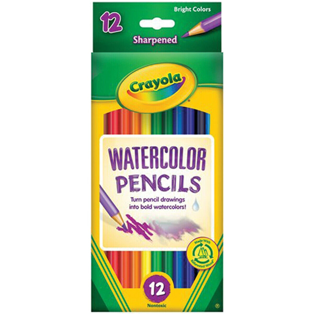 Crayola Colored Water Color Pencil 12 Pieces