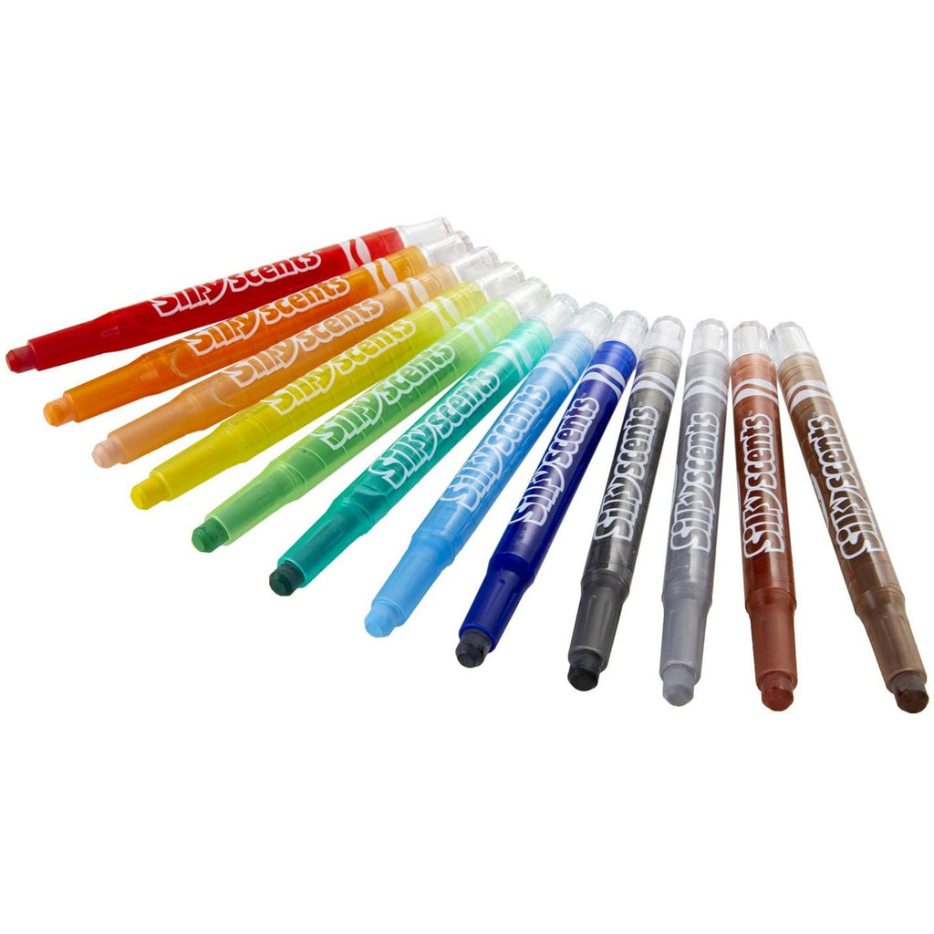 Crayola Crayons 12 Mini Twist Stinky Scents Gel