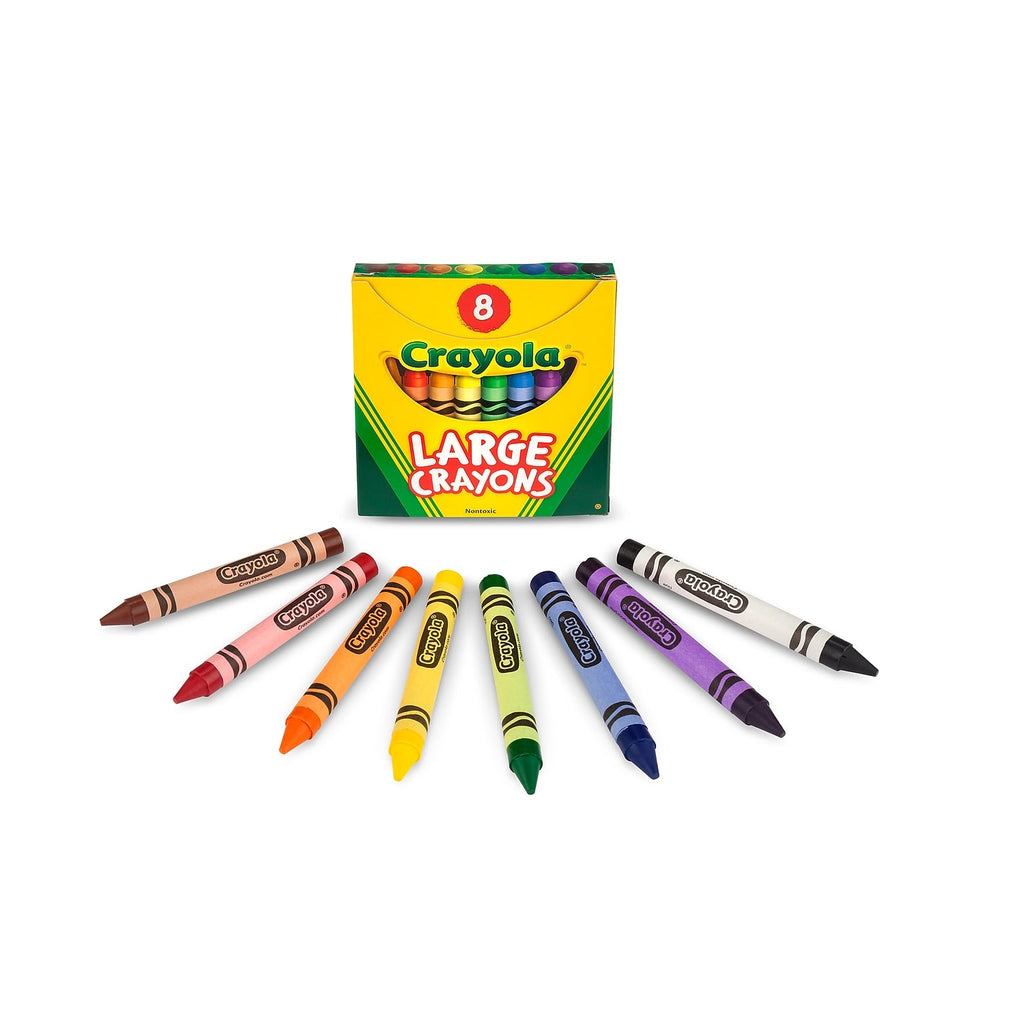 Crayola Crayons Large Tuck 8 Pack Age 3Y+